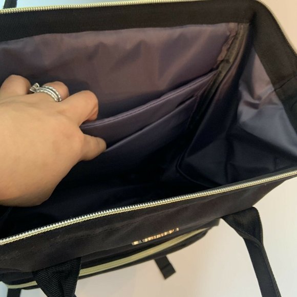 LOVEVOOK LAPTOP BACKPACK FOR WOMEN, WITH USB PORT COMPUTER WORK BLACK BAG - Picture 9 of 10